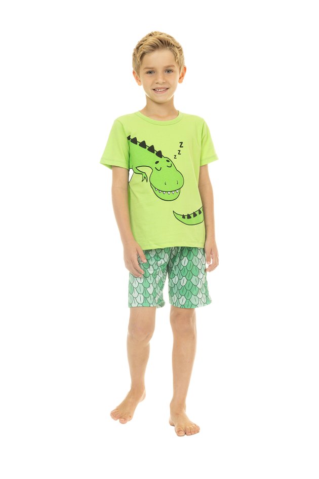pijama de verao infaitil curto feminino masculino algodao peach touch 34