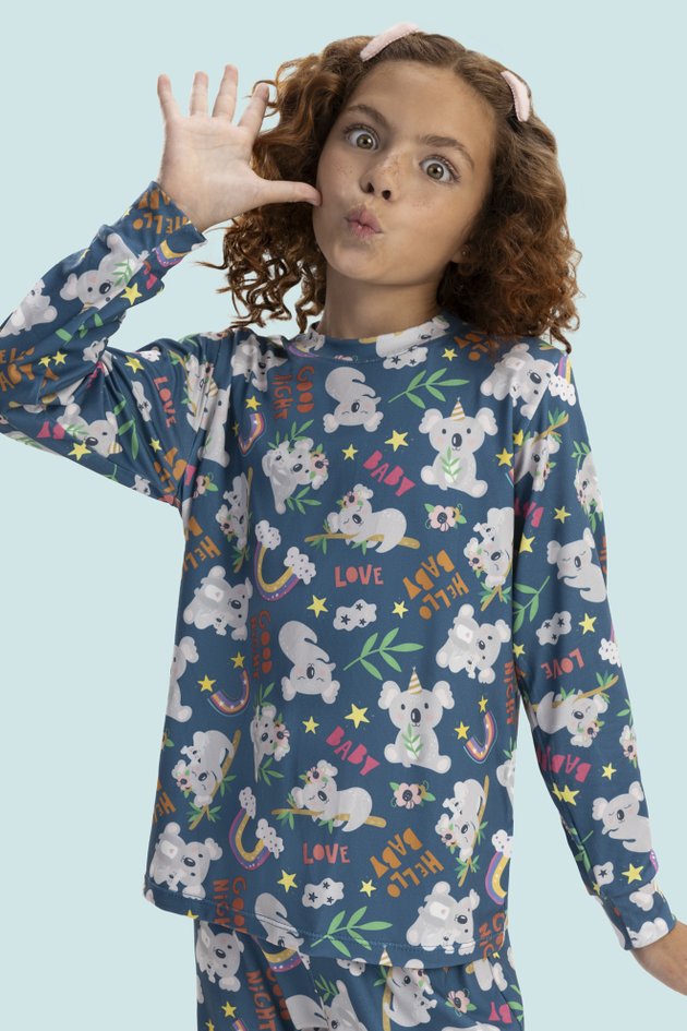 pijamas de outono inverno longo infantis fino leve meia estacao magicamente 0042 3410 azul ceu5479 jpg