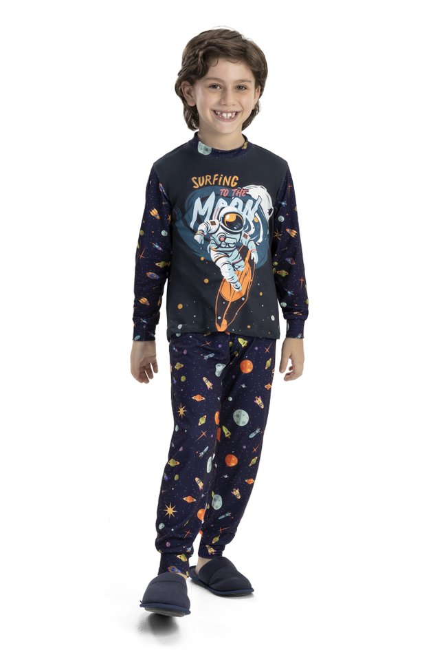 pijamas de outono inverno longo infantis fino leve meia estacao magicamente 0020 3405 azul ceu5912 jpg